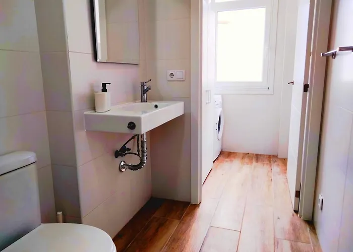 Apartamento Con Terraza, Barbacoa Y Vistas Al Mar A Coruña